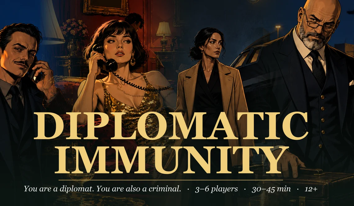 The box face of Diplomatic Immunity