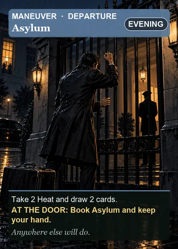 Asylum card
