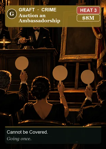 Auction an Ambassadorship card