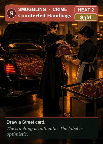 Counterfeit Handbags card