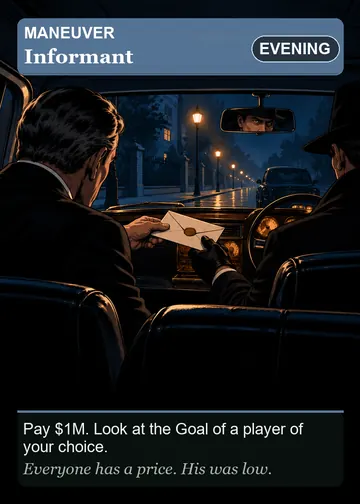 Informant card
