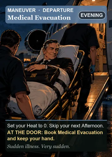 Medical Evacuation card