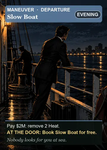 Slow Boat card