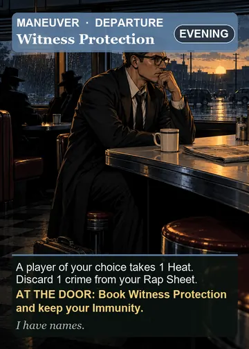 Witness Protection card
